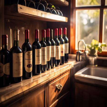 适宜红酒存角落