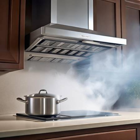 侧吸油烟机风量大,除油强