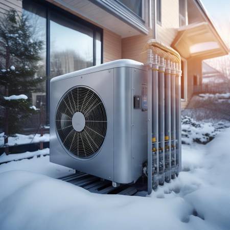 空气能暖通设备,新型取暖神器