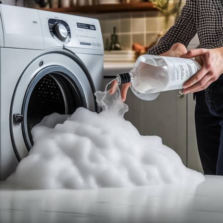 洗衣机去泡沫小技巧