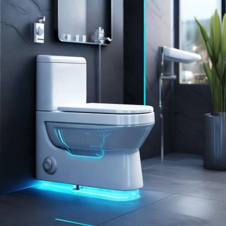 半智能马桶，功能全面，操作复杂
