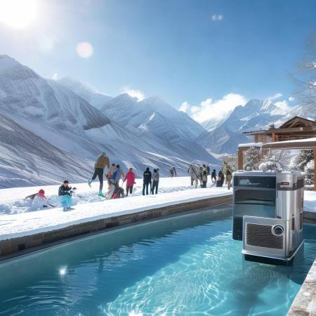 泳池热泵，冬日水上乐