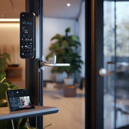 萤石智能锁，安全便捷，远程监控