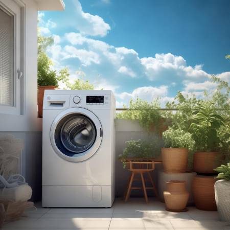 洗衣机摆放通风干燥