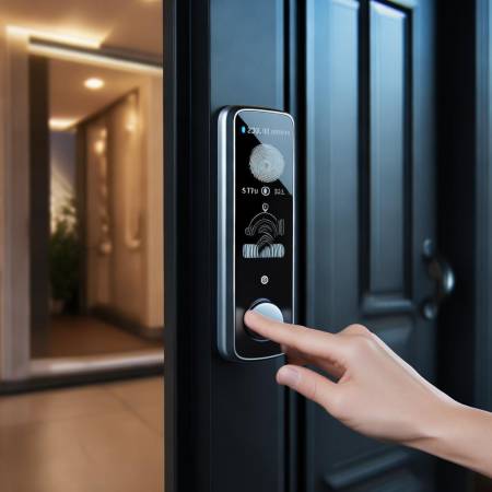 邵氏指纹锁圣德保：智能生活新选择，安全守护每一天