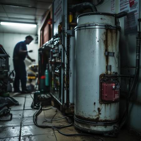 热水器老化,找专业检修