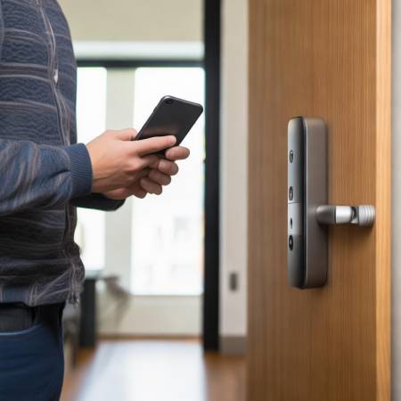 智能锁不稳,路由器检查。