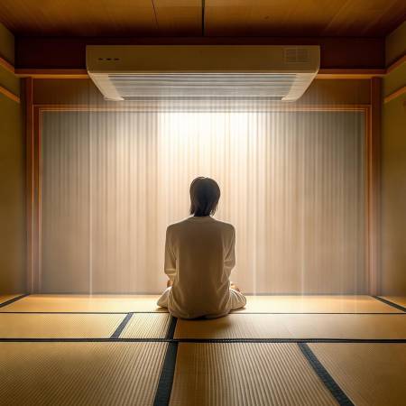 榻榻米中央空调布局与室内美学的完美融合