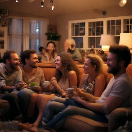 周末沙发闲聊,自然生活乐享