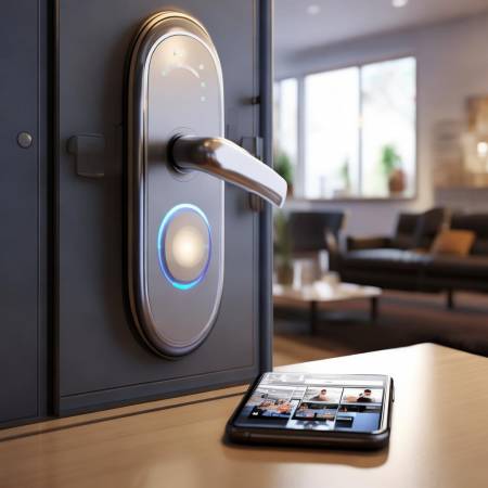 指纹锁远程监控，安全随行