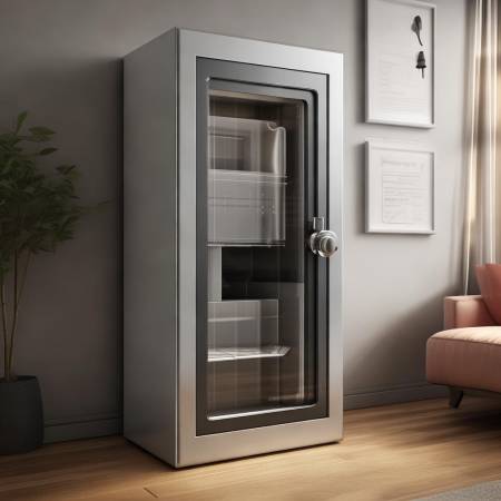 小型保险柜,体积小巧,空间实用