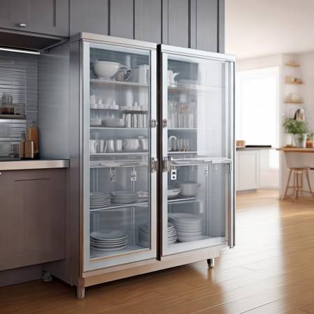 智能消毒，双重守护：家庭必备对开门消毒柜推荐