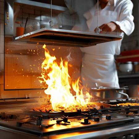 集成灶防火隔热挡板：安全与实用兼备的厨房守护者