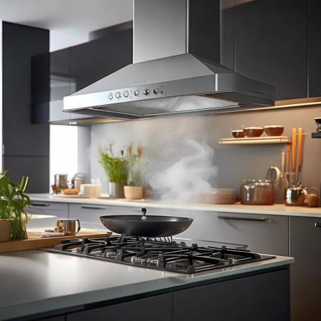 大块头油烟机,吸力强