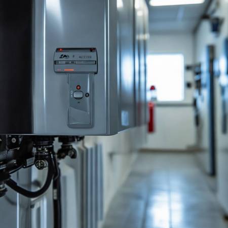 关闭壁挂炉电源，确保安全