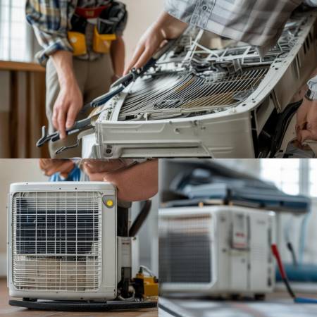 安装空调不复杂,细心即可。