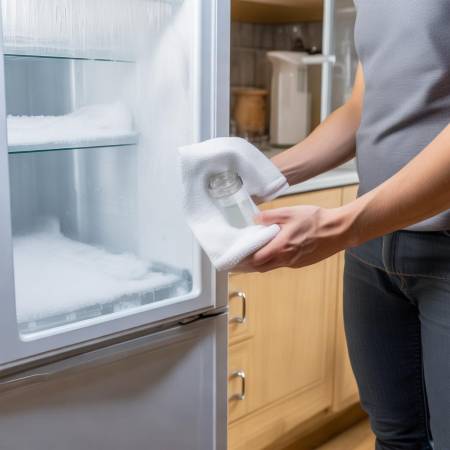 食醋除冰箱冰垢