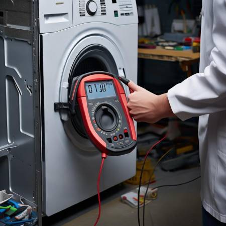 “用万用表检测洗衣机漏电”