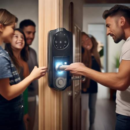 指纹锁全指纹录入技术，安全便捷的生活新选择