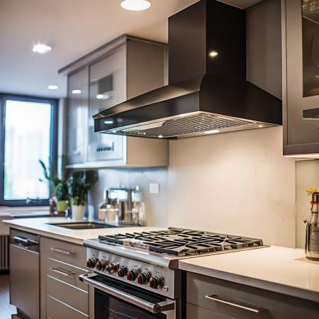 “选油烟机看实用与清洁”