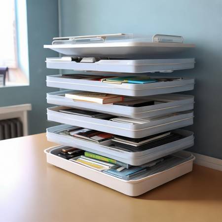 多层隔层整理盒