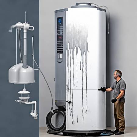 调整水温，清洗热水器