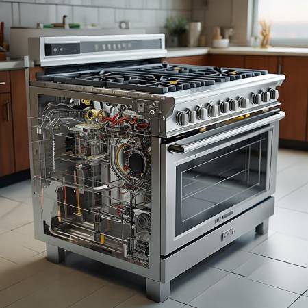 燃气灶拆解,老板937表现佳