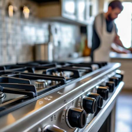 检查燃气压力，解决回火问题