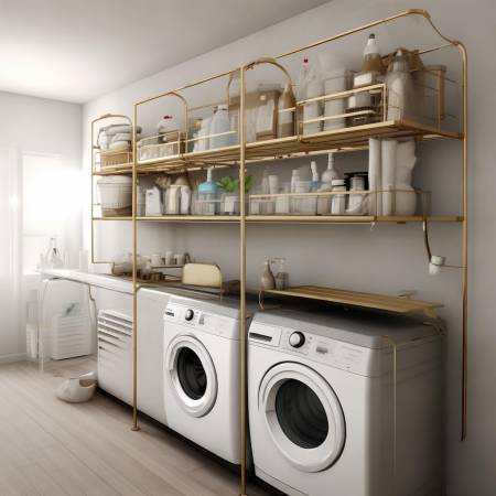 高端洗衣机置物架，生活必备