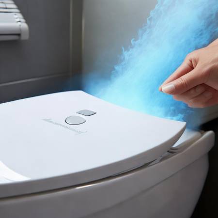 智能马桶除臭,瞬间清新