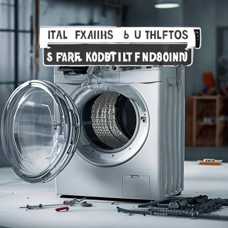 拆卸洗衣机外桶