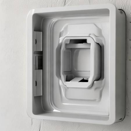 热水器插座固定墙上,安全可靠