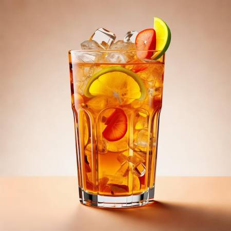 蜂蜜可乐水果冰饮