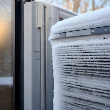 空调外机蒸发器霜层除霜