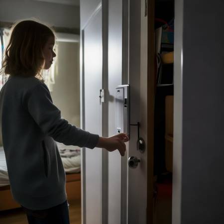 宿舍指纹锁，安全便捷神器