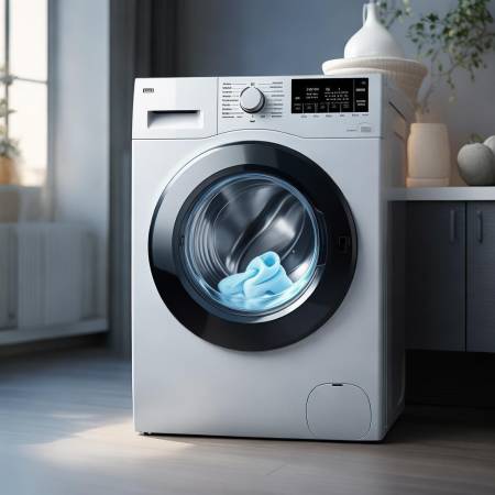 洗衣机清洗方便，衣物洁净无味