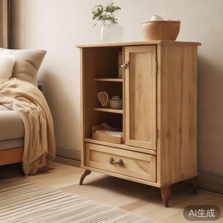 小体积低柜,空间佳,存物不便