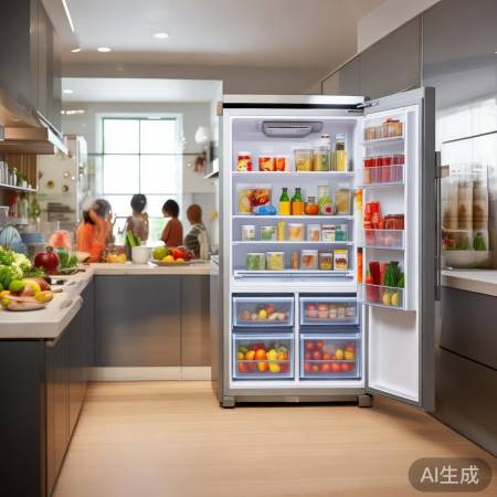 涵田四门冰箱尺寸对比：哪款更符合您的需求？
