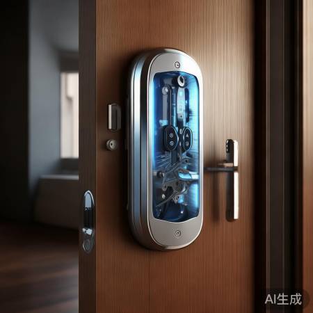 内置锁芯,双重保障