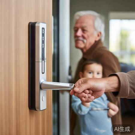 智能锁方便易用,远程操控