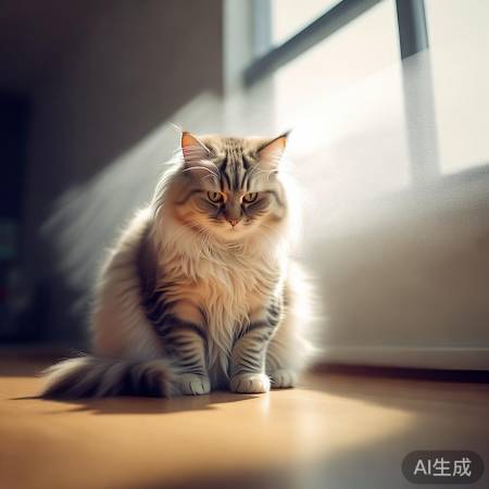 猫咪空调室内打喷嚏，揭秘空调对宠物的影响