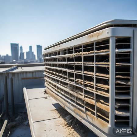 空调外机防尘保通风