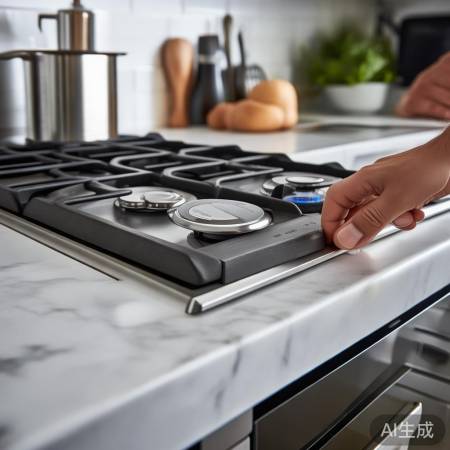 燃气灶旋转点火方式