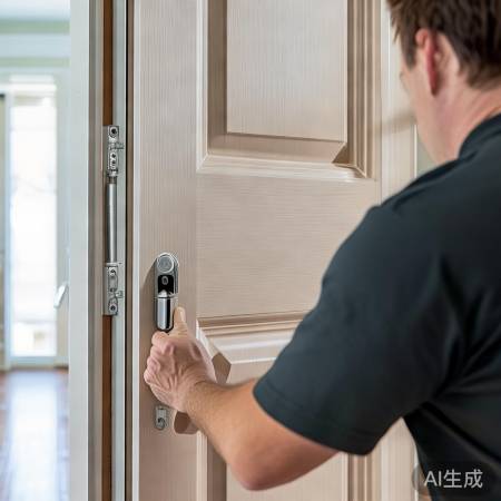 选师傅验收门安装