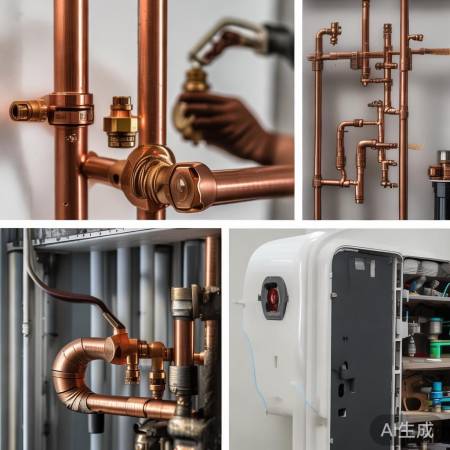 壁挂炉铜管连接步骤