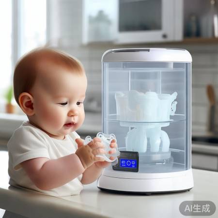 婴儿消毒牙胶，便捷清洁宝贝口腔