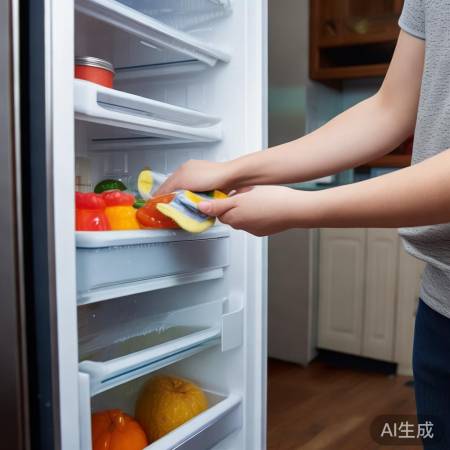 “定期清理冰箱，保持食物新鲜”