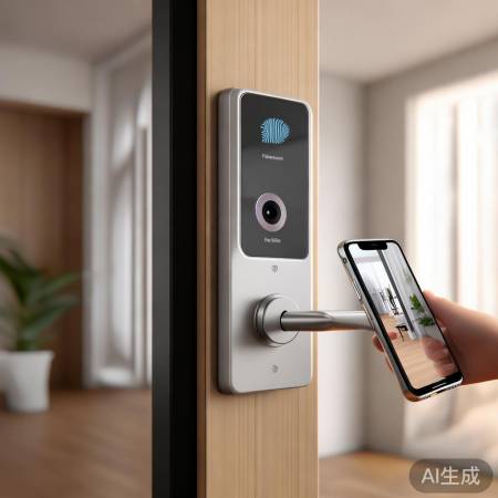 科大龙创指纹锁：一键录入指纹，便捷生活新体验