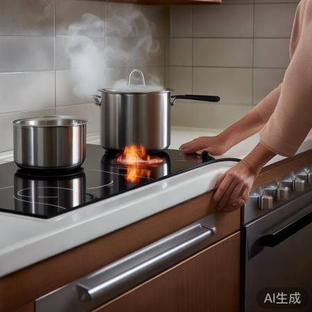 集成灶安全隐患,用后需关电源