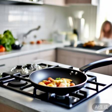 燃气灶不粘锅:易清洗,健康隐患